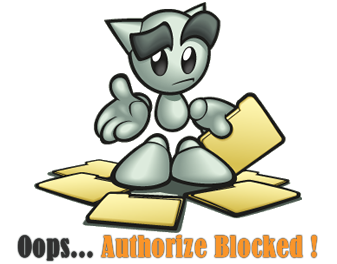 Authorize Blocked !